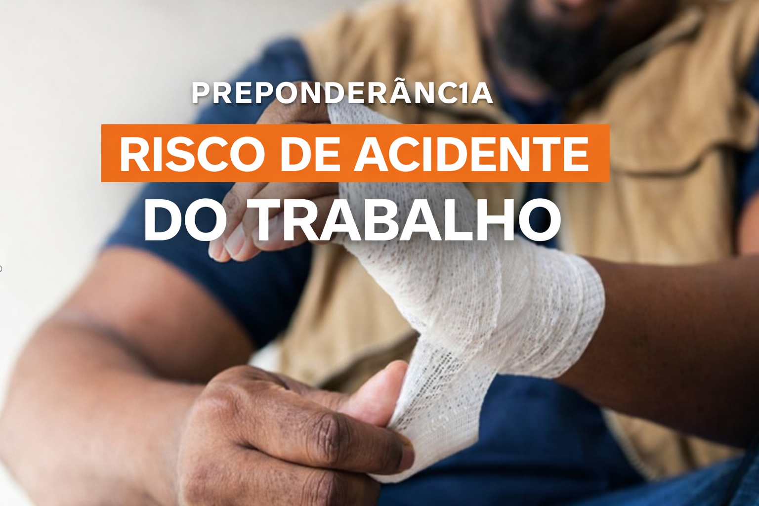 Preponderância Risco de acidente do trabalho
